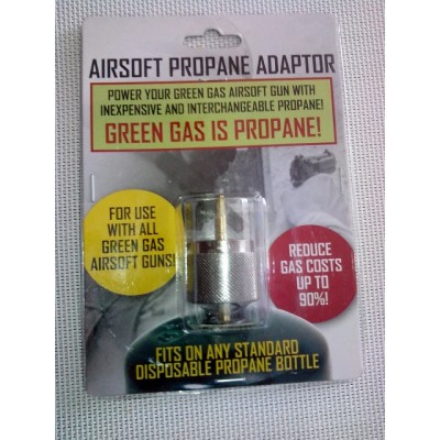 Adaptador para Gas Propano ou Propileno Airsoft